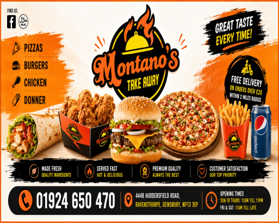 Montano’s Takeaway